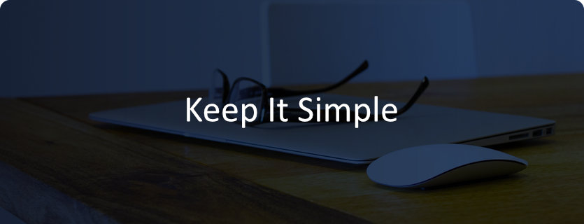 Keep It Simple 6 Tipps zur Erstellung sauberer und einfacher PPC Landing Pages