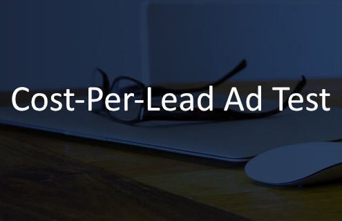 w cost per lead ad test