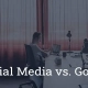 Social Media vs Google blog